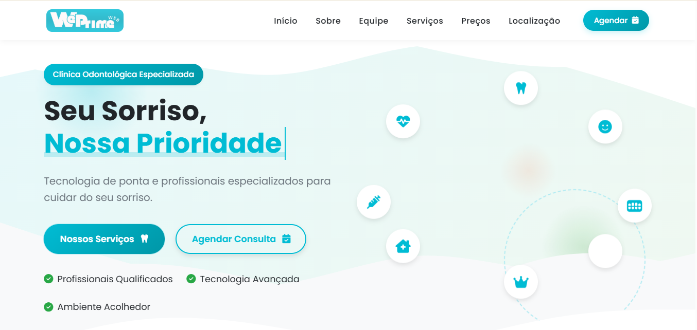 Site Odontológico